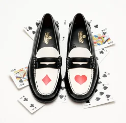 Classic Dan Gambling - Black / White / Red