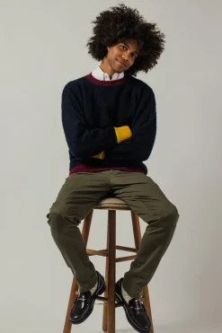 Dan Regimental x J. Press - Brown Burgundy