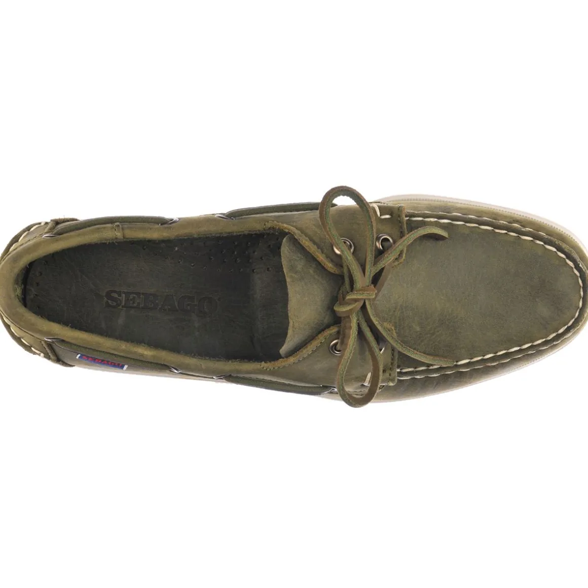 Docksides Portland Crazy H - Forest Green