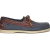 Docksides Portland Nubuck Waxy - Blue Universe / Brown