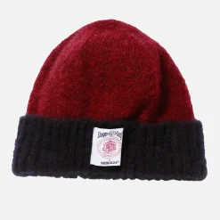 J. Press Shaggy Dog Hat - Bordeaux/Blue