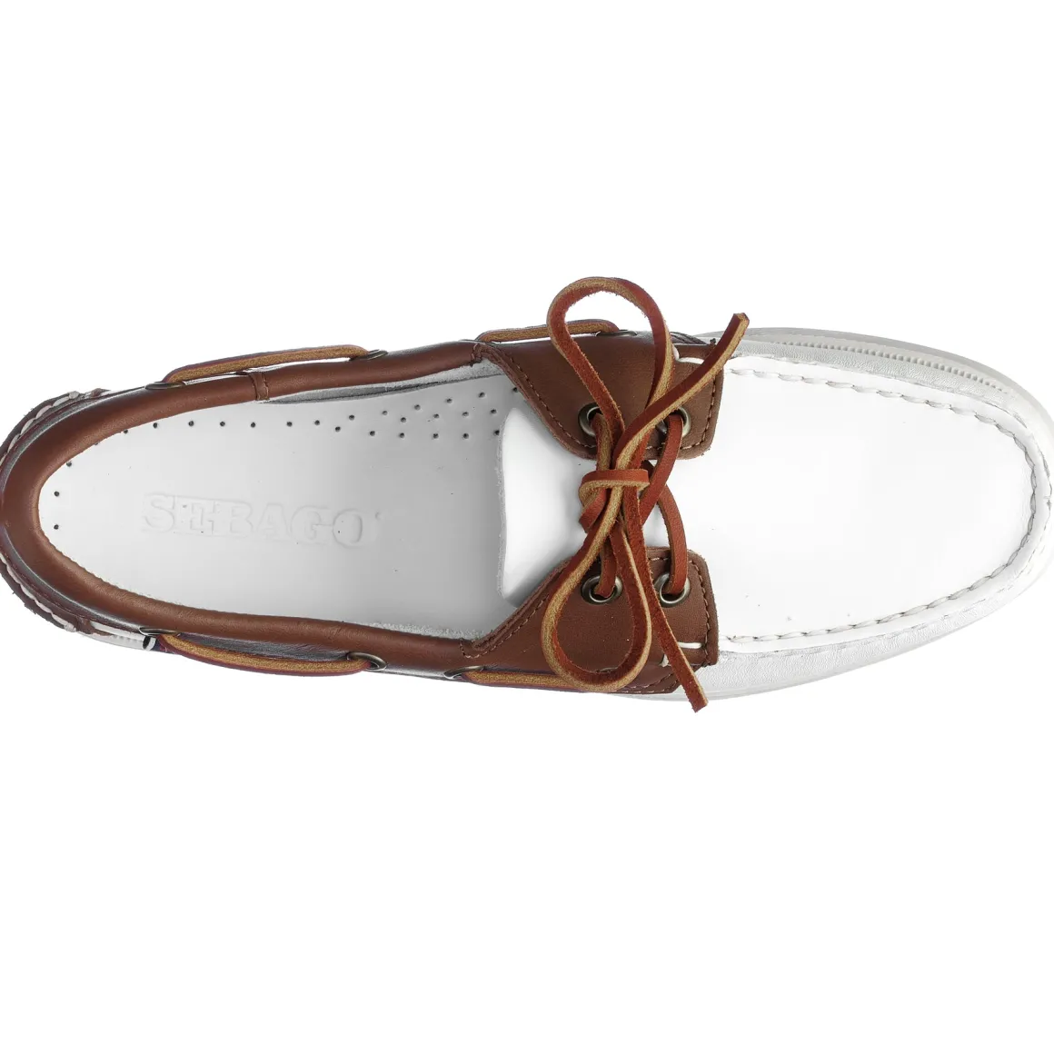Portland Woman - White & Brown