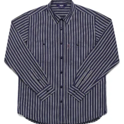 Sheetbend Stripes - Stripes Blue & Off White