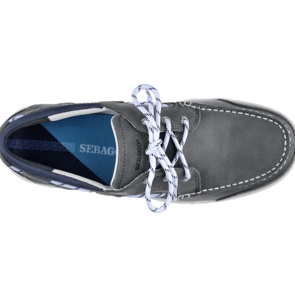 Triton Three Eyelets Nubuck - Slate & Taupe